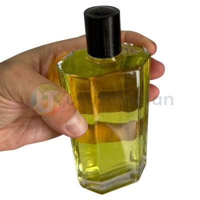 200ml Sekizgen Kolonya Şişesi (Plastik Kapaklı)